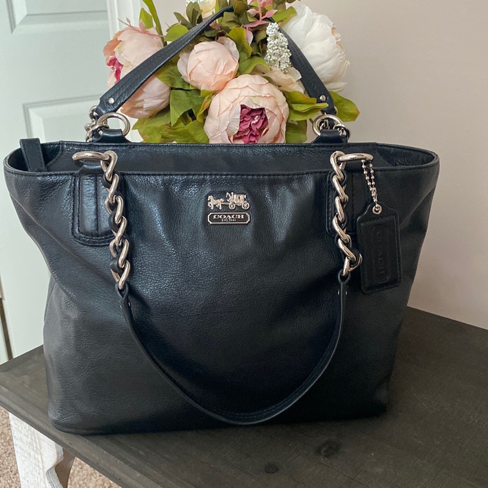 Coach Madison Leather Tote